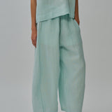 Sculptor Linen Pants in Sea Salt