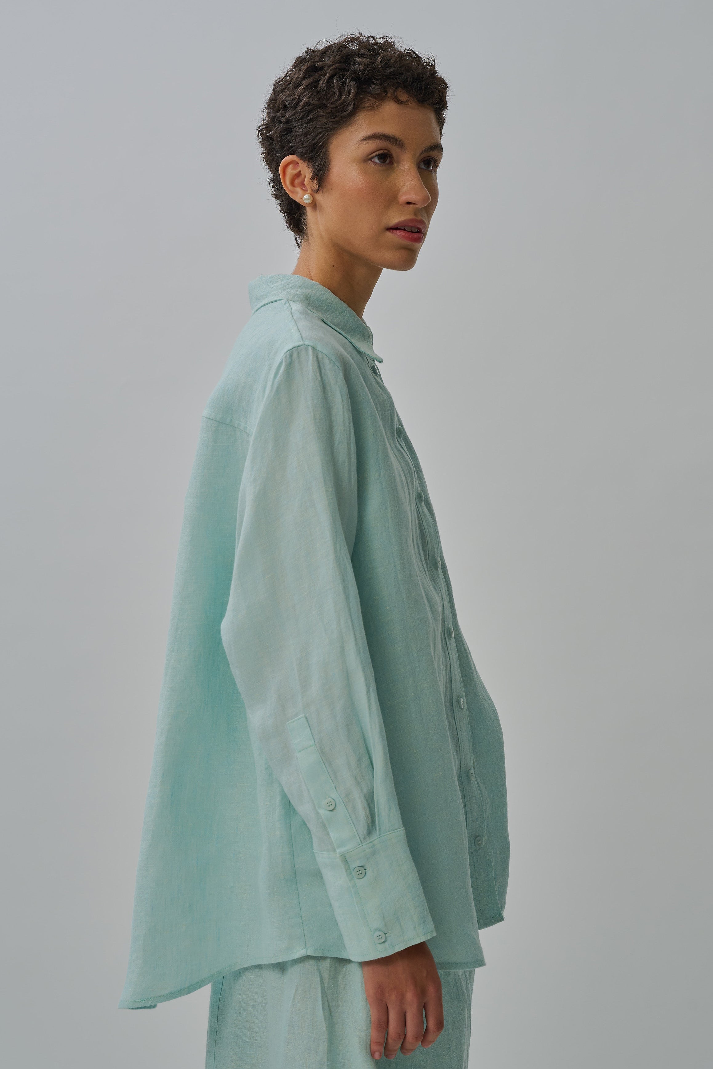 Great Linen Shirt in Sea Salt