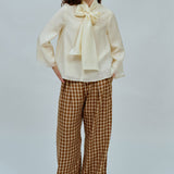 The Great Pleated Trousers in Caramel