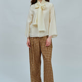 The Great Pleated Trousers in Caramel