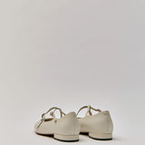 Great Criss-Cross Mary Janes in Buttercream