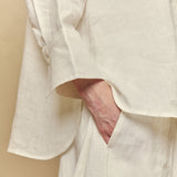 Friday Linen Shirt in White