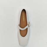 Great Mary Janes in Pearl