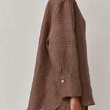 Friday Linen Pants in Walnut