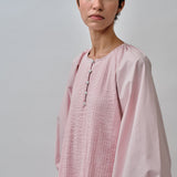 Studio Pintuck Dress in Pink