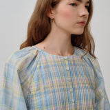 Studio Pintuck Dress in Popsicle