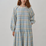 Studio Pintuck Dress in Popsicle