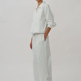 Cruise Bomber Jacket in White