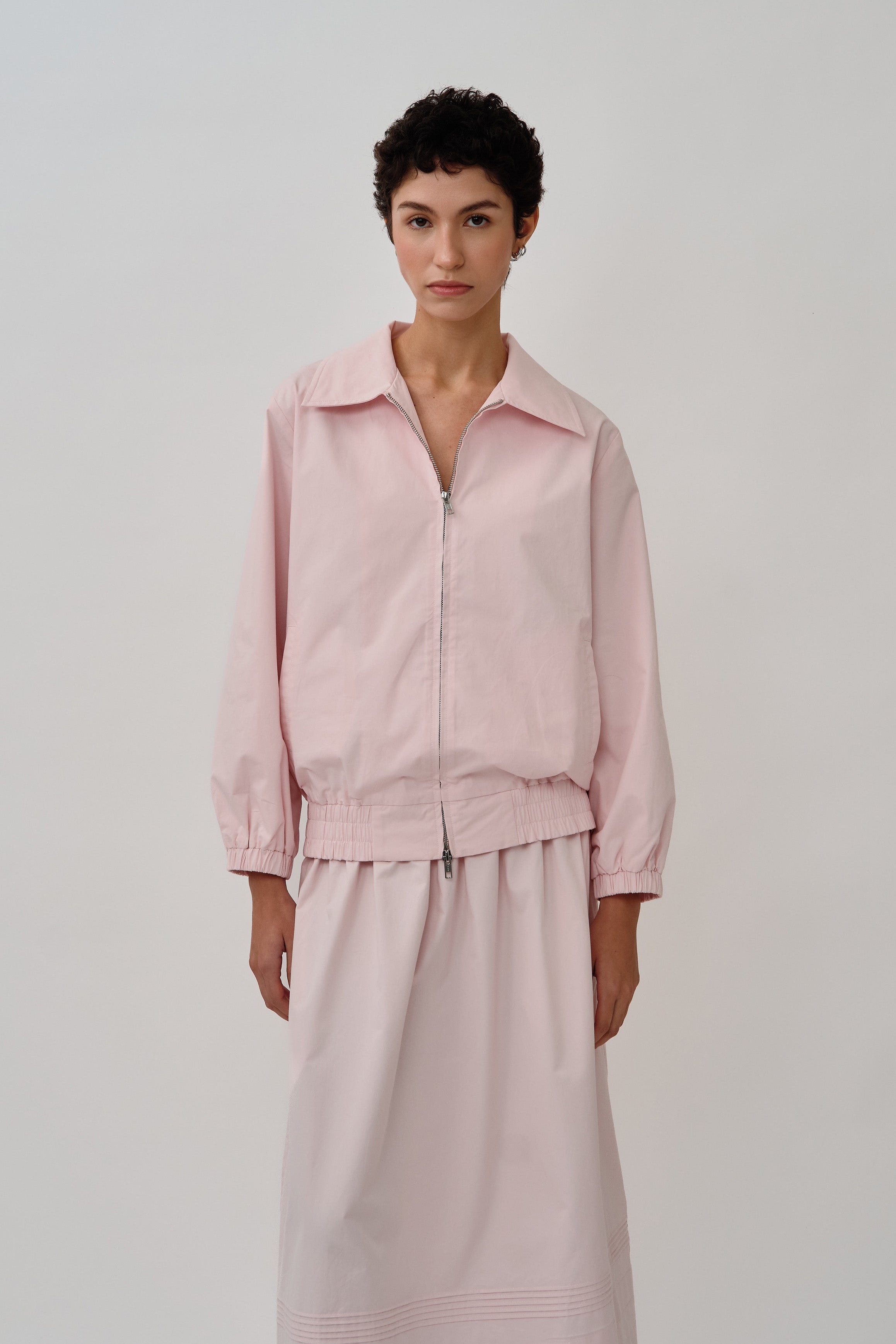 Cruise Bomber Jacket in Pink